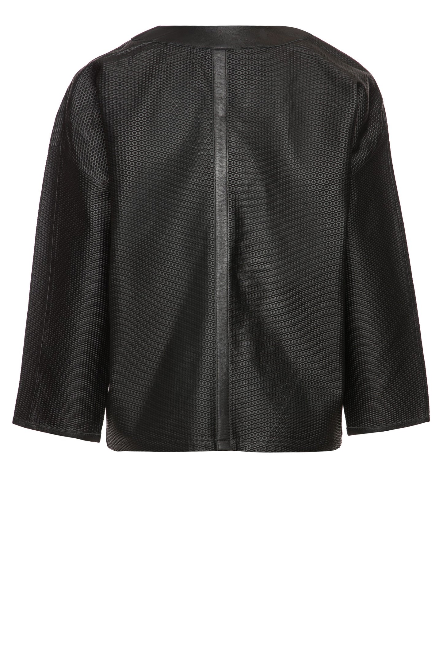 AlphaTauri moteriška odinė striukė, L