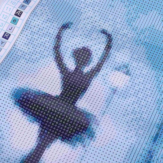 Deimantinės mozaikos rinkinys, balerina