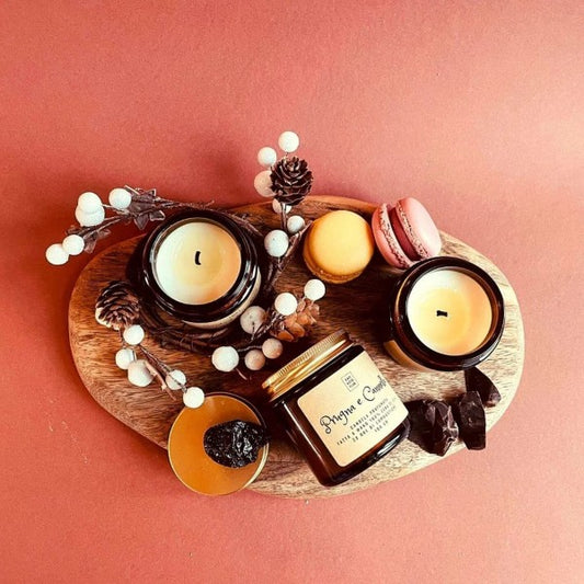 Sojos žvakių rinkinys, 3 vnt.