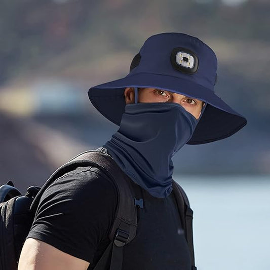 Skrybėlė su mova, su UPF50