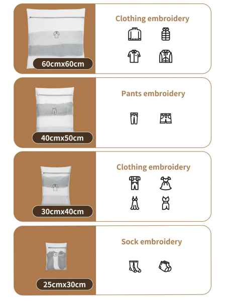 Skalbimo maišeliai, 4 vnt.