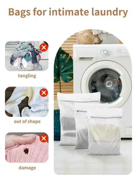 Skalbimo maišeliai, 3 vnt.