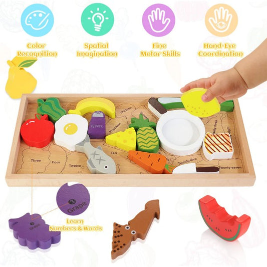 Mediniai žaislai, 29 detalių