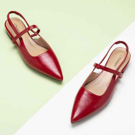 Smailios plokščiapadės moteriškos basutės, 39