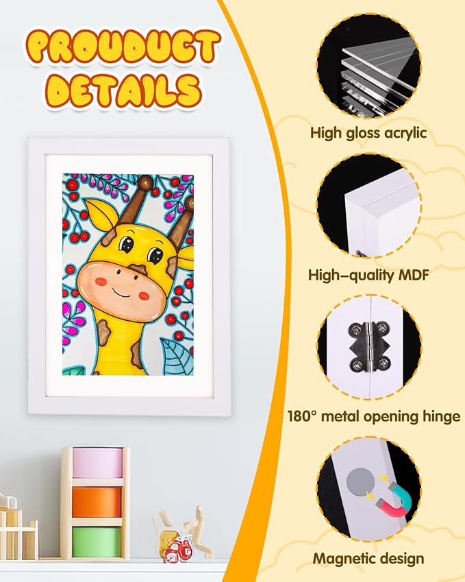 A4 rėmelis vaikų piešiniams, 1 vnt.