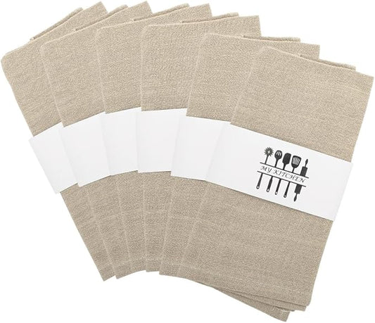 Lininės servetėlės, 6 vnt.