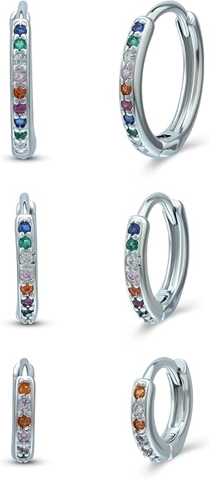 3 dydžių auskarų rinkinys