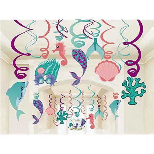 Undinėlės gimtadienio dekoracijos