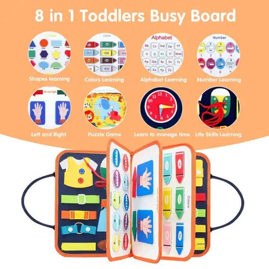 Veiklos knygelė su daugkartiniais medžiaginiais lipdukais