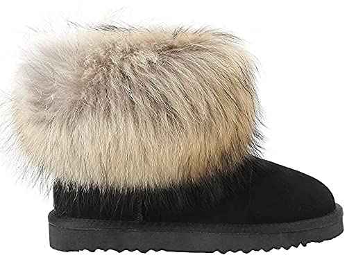 Odiniai su natūraliu kailiu viduje žieminiai batai, 39 + DOVANA