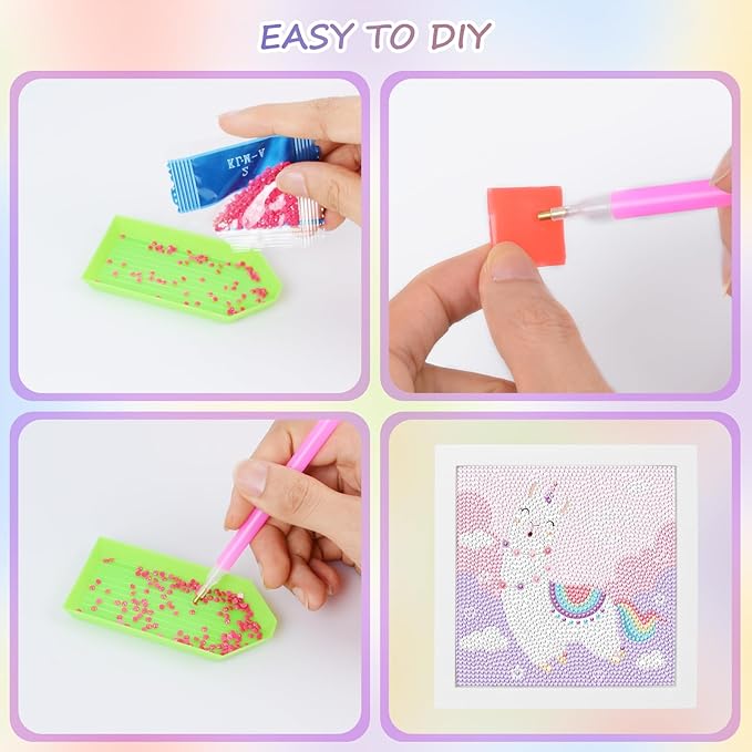 Deimantinės mozaikos rinkinys, 15x15 cm