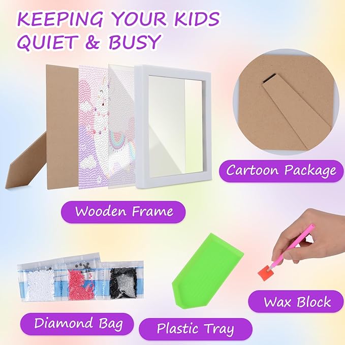 Deimantinės mozaikos rinkinys, 15x15 cm