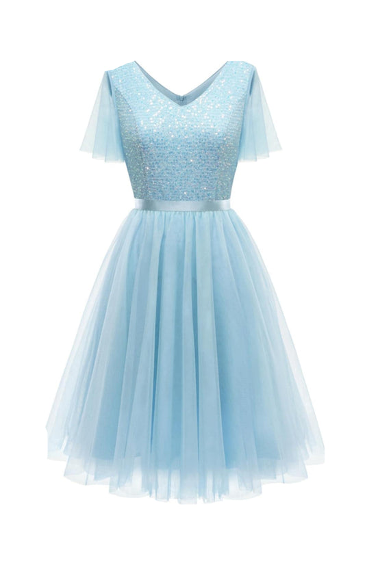 Puošni suknelė su tiuliu, XL