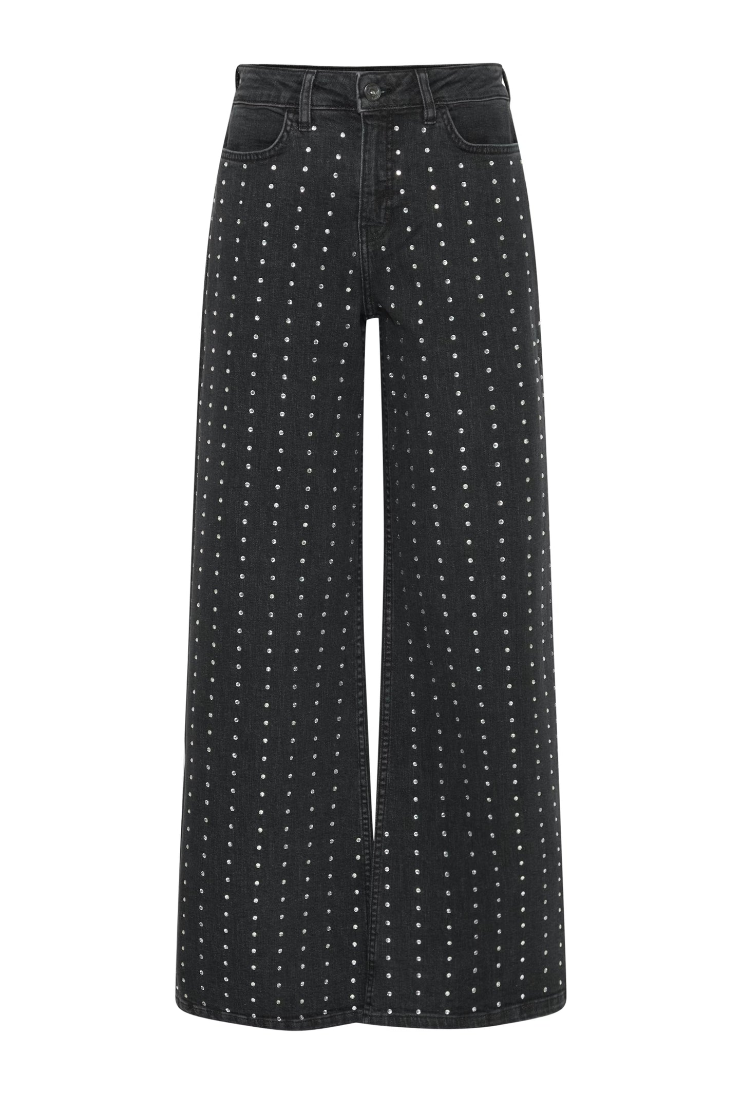 ICHI džinsai su blizgučiais, M