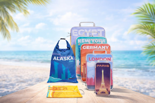 Kelioninių krepšių rinkinys, 7 vnt.