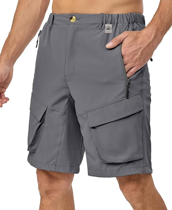 Greitai džiūstantys šortai, M ir XXL + UPF 50+