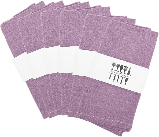 Lininės servetėlės, 6 vnt.