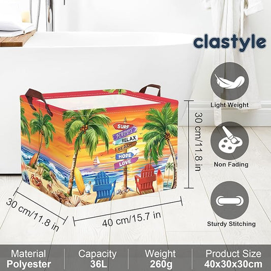 Daiktų laikymo krepšiai, 4 vnt. x 40×30×30 cm.